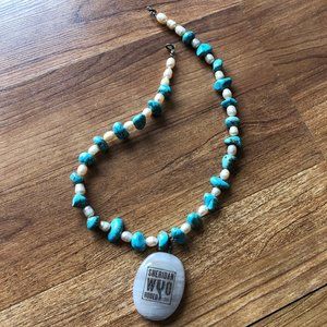 Sheridan Wyo Rodeo Necklace - Needs Clasp Replaced